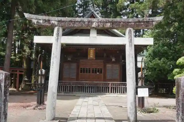 長姫神社の鳥居