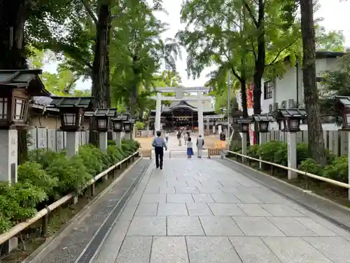 石切劔箭神社の鳥居