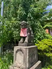 市谷亀岡八幡宮の狛犬