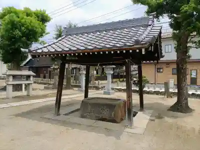 八幡社の手水舎