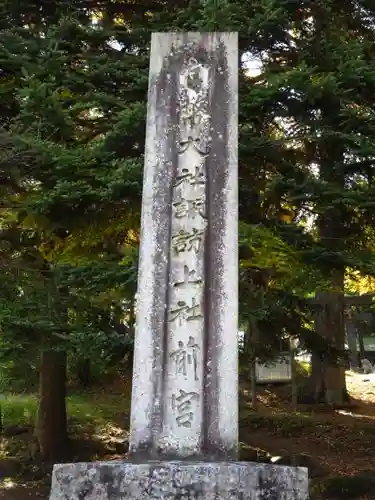 諏訪大社上社前宮のその他建物