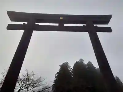 大斎原(熊野本宮大社旧社地)の鳥居