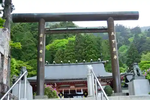 大山阿夫利神社の鳥居