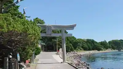大瀬神社の鳥居