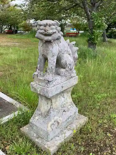 三坂神社の狛犬