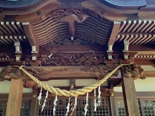 根渡神社の芸術