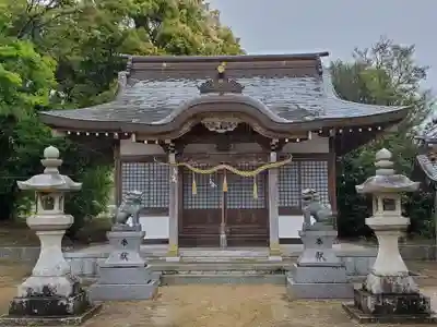 前開八幡神社の本殿・本堂