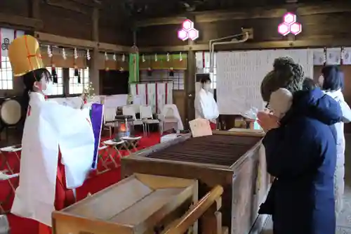 釧路一之宮 厳島神社の本殿・本堂