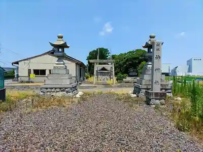 神明社（北麻績）の鳥居