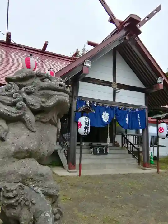釧路神社の本殿・本堂