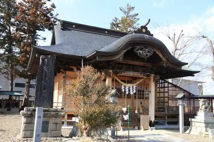 相馬妙見宮初發神社の本殿・本堂