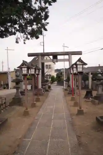 鬼鎮神社の鳥居