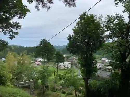 神明神社の景色