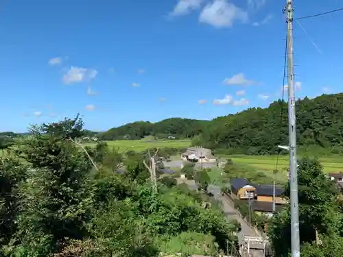 熊野神社の景色