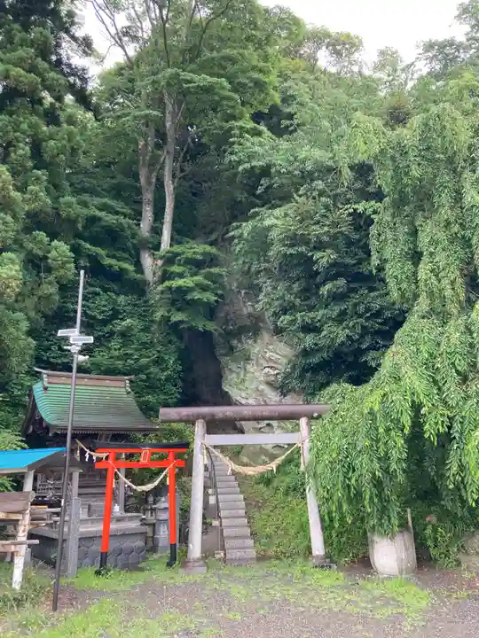 立鉾鹿島神社の自然