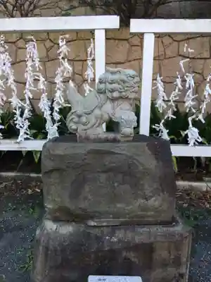 瀧泉寺(目黒不動尊)の狛犬