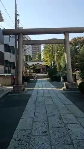 天祖諏訪神社の鳥居