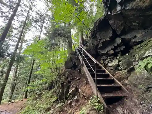 母の白滝神社(山梨県)