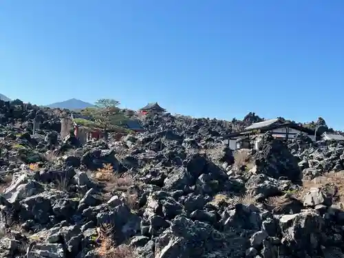 寛永寺別院浅間山観音堂の景色