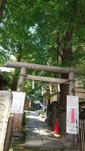 阿佐ヶ谷神明宮の鳥居