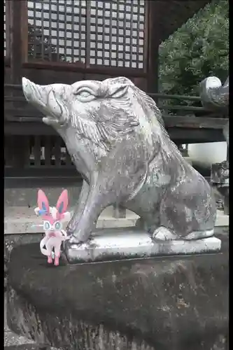 和氣神社（和気神社）の狛犬