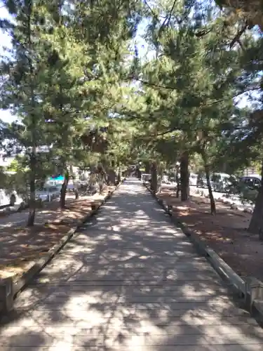 御穂神社の周辺