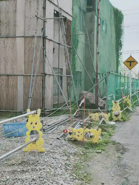息栖神社の周辺