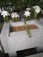 前川神社の手水舎