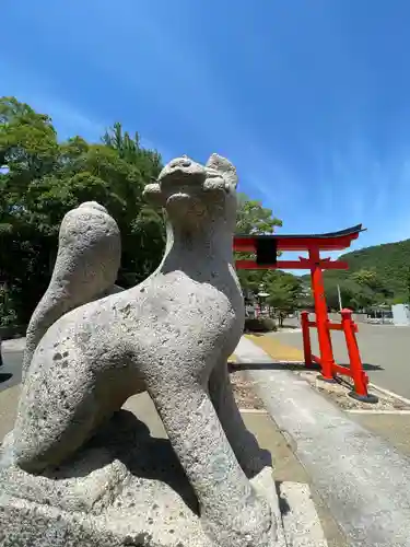 大島神社の狛犬