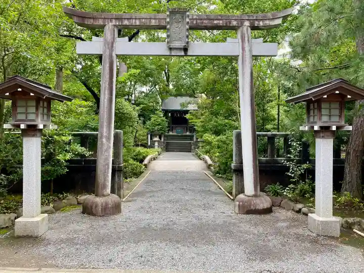 宮山神社の鳥居