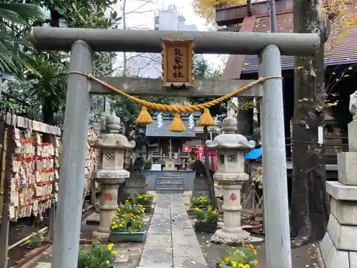 高円寺氷川神社の鳥居