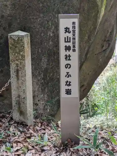 丸山神社の自然