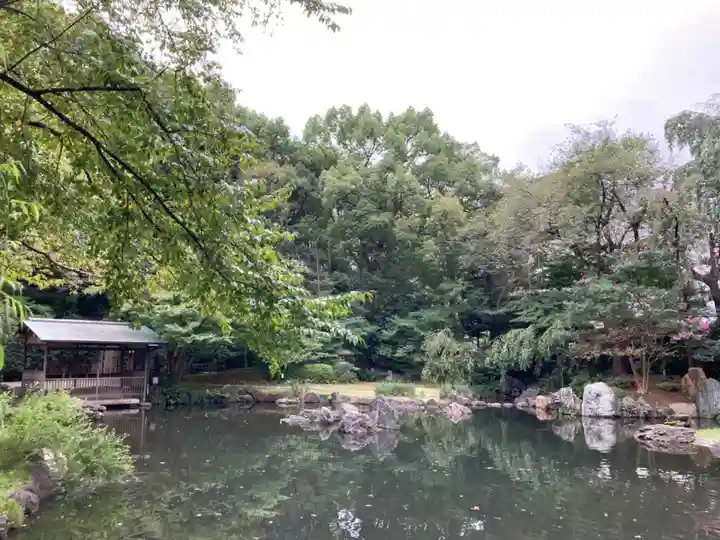 靖國神社の庭園