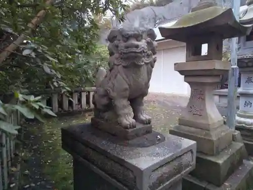 雷神社の狛犬