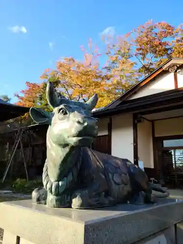 梁川天神社の狛犬