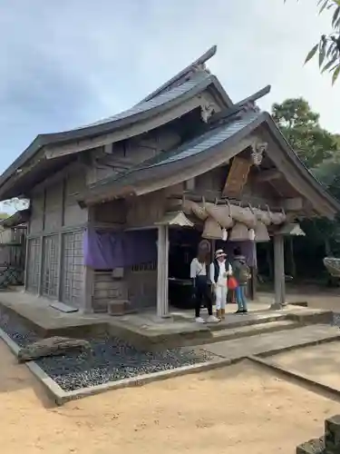 白兎神社の本殿