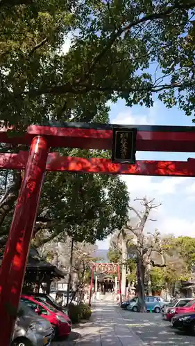 綱敷天満神社の鳥居