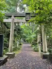 五所駒瀧神社の鳥居