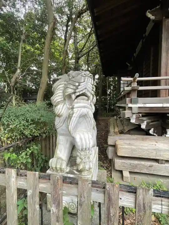篠崎浅間神社の狛犬