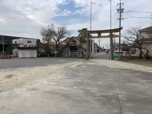 平坂熊野神社の鳥居