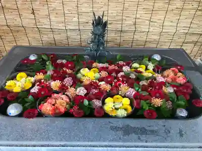 出釋迦寺の手水舎