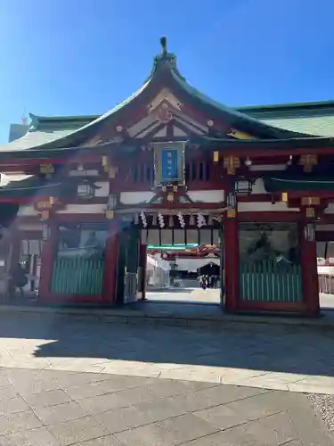 日枝神社の山門