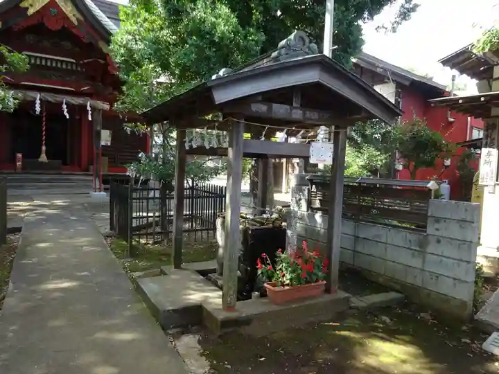 比比多神社(子易明神)の手水舎