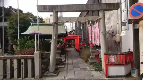 富士浅間神社の鳥居