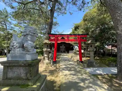 葭島神社の鳥居