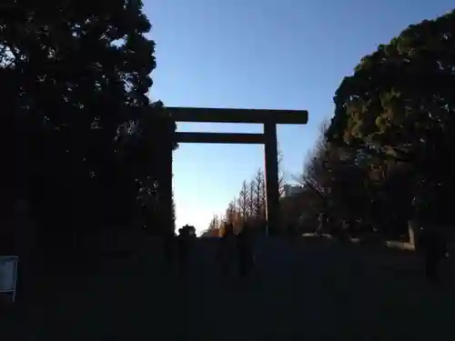 靖國神社の鳥居