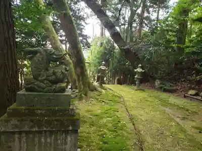 出雲神社の庭園