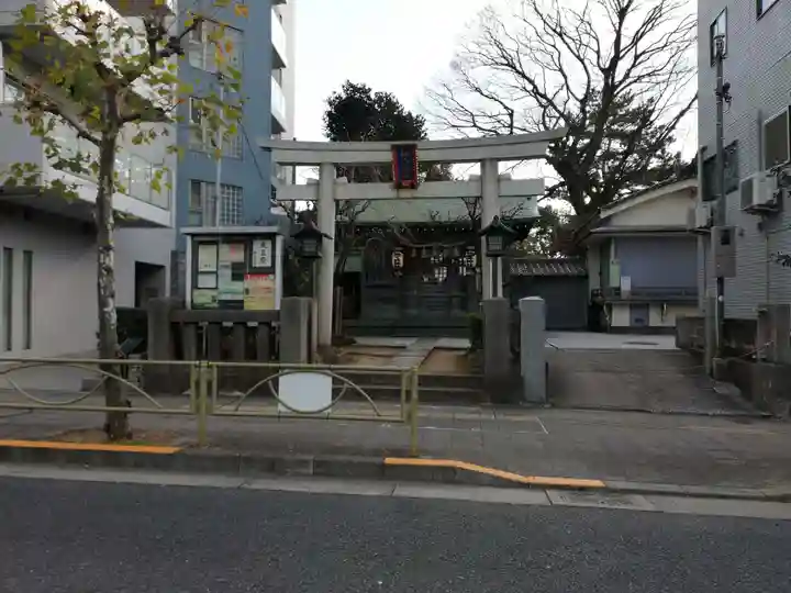 袖ケ崎神社の鳥居