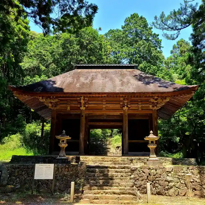 財賀寺の山門・神門