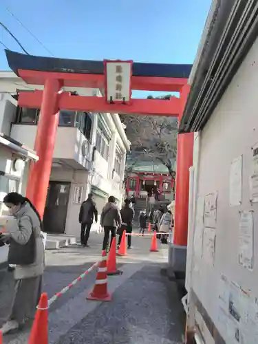 元町厳島神社の鳥居